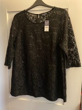 BM black sequin sparkly long
