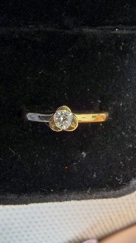 Diamond solitaire ring - solitaire,