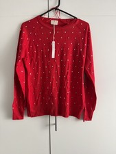 Lauren Taylor red Long Sleeve