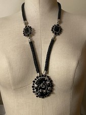 Otazu Black Braided Leather