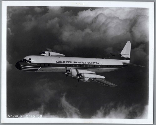 Lockheed electra original 1957 - lockheed,