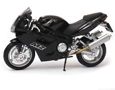 MZ 1000S Germany Sports Motorcycle Bike Model Toy Black Diecast 1:18 Welly