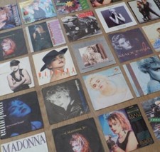 MADONNA 7" SINGLES Vinyl Records Original PICTURE SLEEVES Hit Chart Songs 45rpm