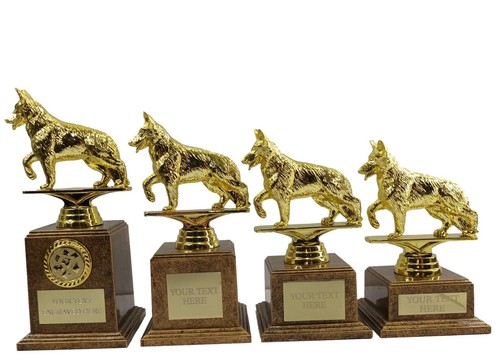 Personalised gold dog show - dog,