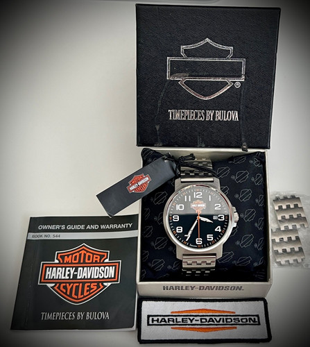 Bulova harley davidson 76b187 - bulova,