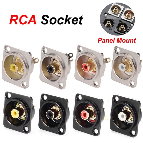 Rca phono female chassis - phono,
