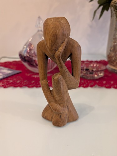 Vintage wooden carved - wooden,