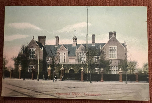 Antique postcard portsmouth - postcard,