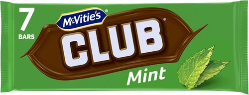 Mcvitie club mint biscuit - club,