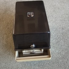 Vintage CD Holder Box - Lockable Storage Box 1990’s Retro