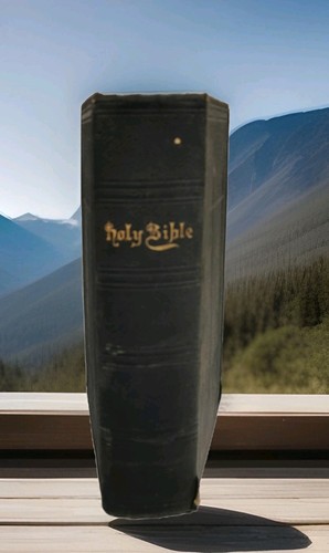 Antique holy bible - antique,