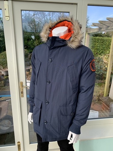 Superdry rescue indigo parka - superdry,