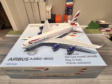British Airways Airbus A380 G-XLEL  ARD Models 1/400  w/stand Ref: ARD4BA09