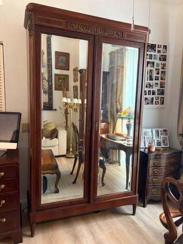 Antique french empire mahogany - empire,