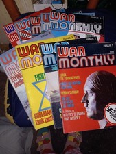 War Monthly Magazine Issue 1- 10 Bundle 1974-1975 Issue 7 Is Missing