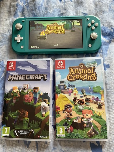 Nintendo switch lite turquoise - nintendo,