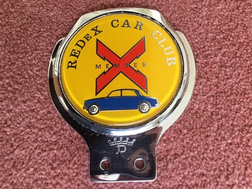 Vintage car badge - badge.(, redex