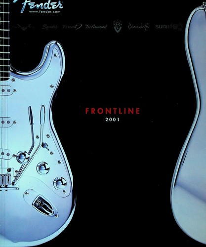 Fender frontline 2001 - frontline, catalog
