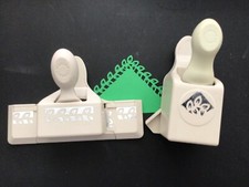 Martha Stewart Matching set - Laurel Leaf Corner Border Card Craft Punches CRISP