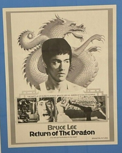 Vintage bruce lee return - vintage,