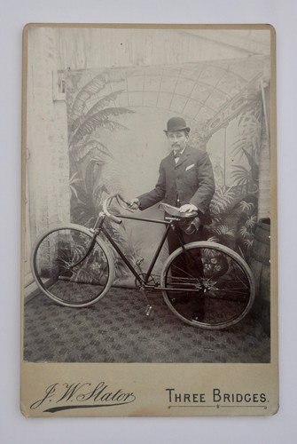 Cabinet card man with - cabinet,