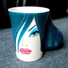 Attractive modern design Aiyara pottery mug 4 inches tall