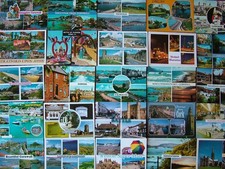 100 Unused JOHN HINDE ORIGINAL, MULTI-VIEW Postcards.