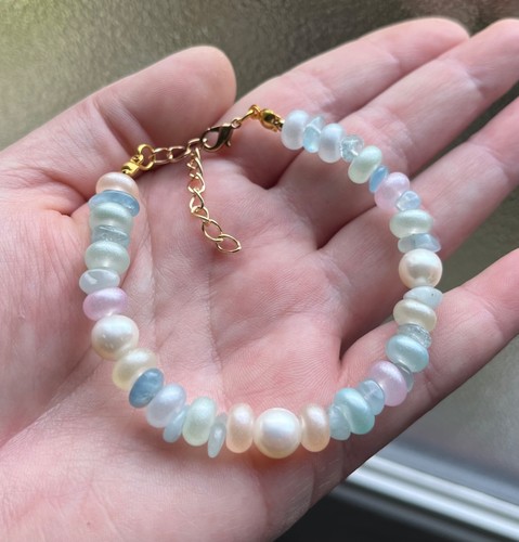 Pastel tone bracelet with