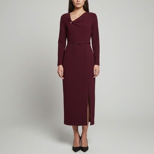 Roland mouret burgundy sphere - roland,