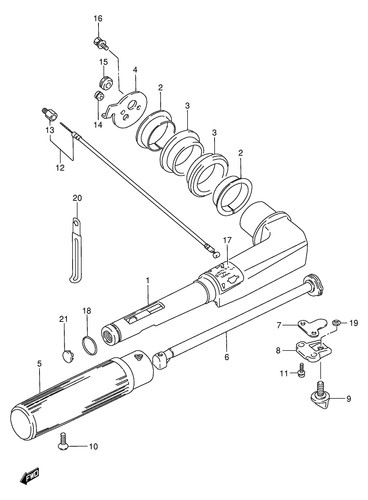 Suzuki genuine bolt dt4 marine - genuine,