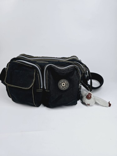 Kipling black crossbody - black,