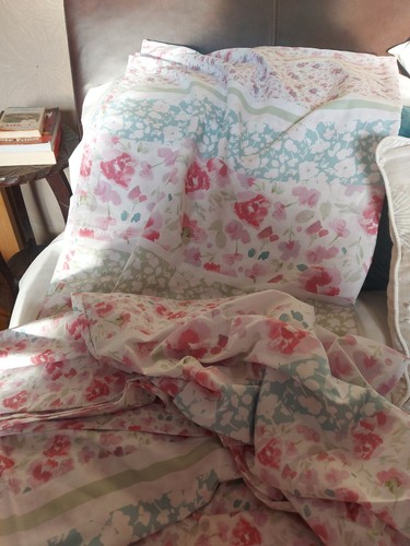 Duvet cover floral - cover, reversable