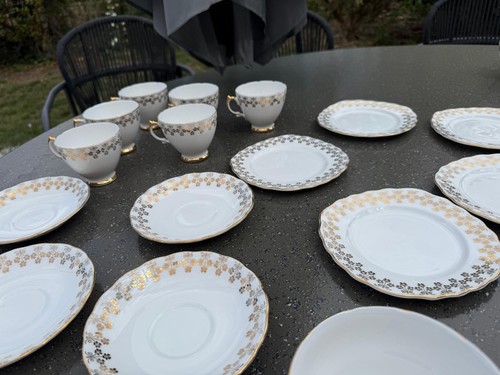 Vintage colclough white bone - colclough,