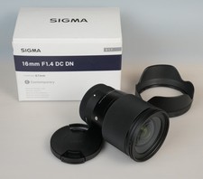 Sigma 16mm F1.4 DC DN C Contemporary Lens for SONY E mount APS-C cameras