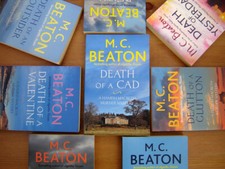M.C Beaton - Build a Bundle of Paperback Books - Agatha Raisin Crime Mystery MC