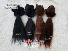 Mohair wefted straight doll - mohair,