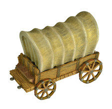 Western Wagon miniature 28mm
