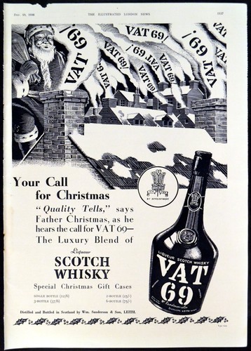 Liqueur scotch whisky vat 69 - liqueur,