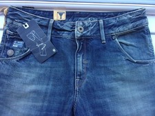 G-STAR NEW Ladies ARC Loose Tapered Blue Jeans Label W28 Actual Measurement W32