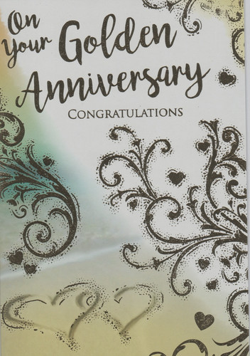 Your 50th golden wedding - 50th,