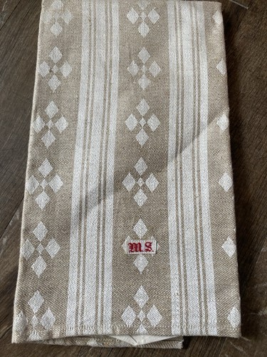 Vintage monogrammed linen - vintage,