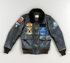 VTG US Navy Jacket Flyers Intermediate Type G-1 Mil-J-7832E (AS) Vietnam Vet 40