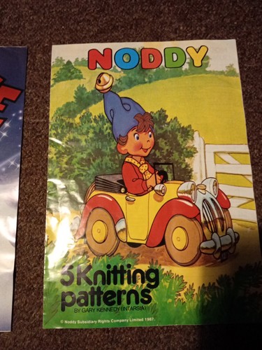 Vintage noddy 5 knitting - vintage,