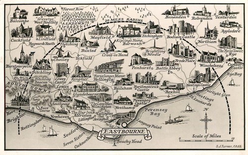 Eastbourne 20 mile radius - &, a