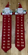 2 x Christmas Felt Fabric