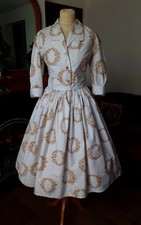 Vintage 1950s Original Cotton