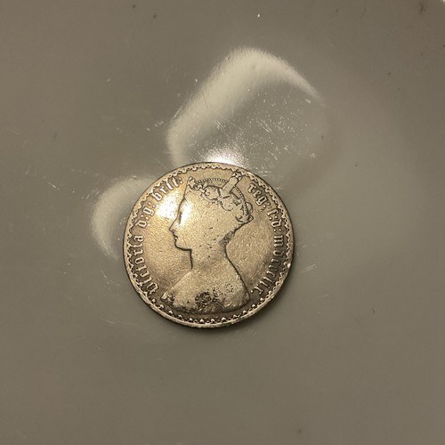 Florin 1859 victoria gothic - victoria,