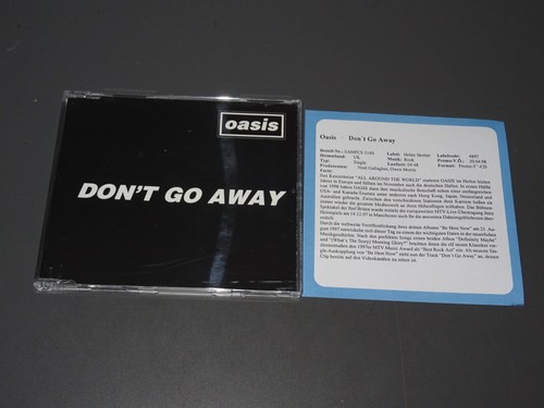 Oasis don away - -, don't
