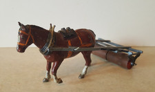 BRITAINS HOME FARM SERIES 9F LEAD, HORSE DRAWN ROLLER  Pre War C. 1926