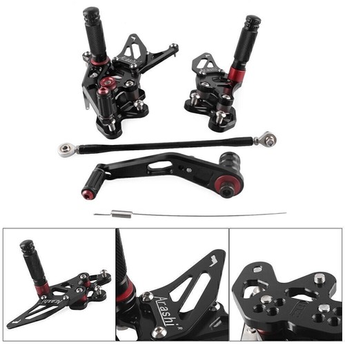 Motorcycle rearsets rear sets - rear,